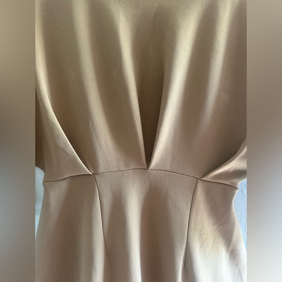 Boohoo Nude Brown Bodycon Dress - Picture 11 of 12